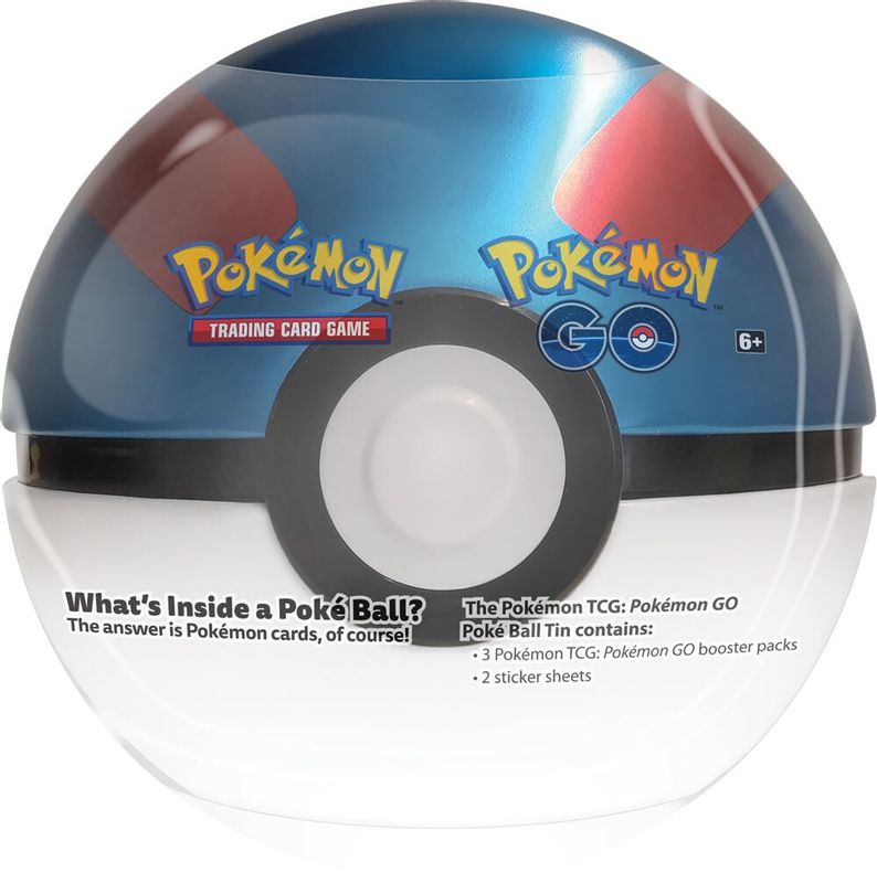 Pokemon GO Poke Ball Tin - Great Ball