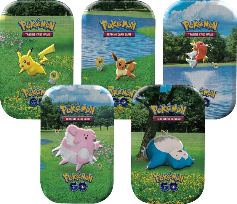 Pokemon GO Mini Tin [Set of 5]