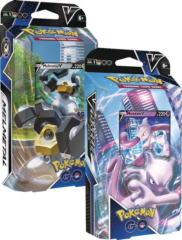 Pokemon GO Melmetal V/Mewtwo V Battle Decks [Set of 2]