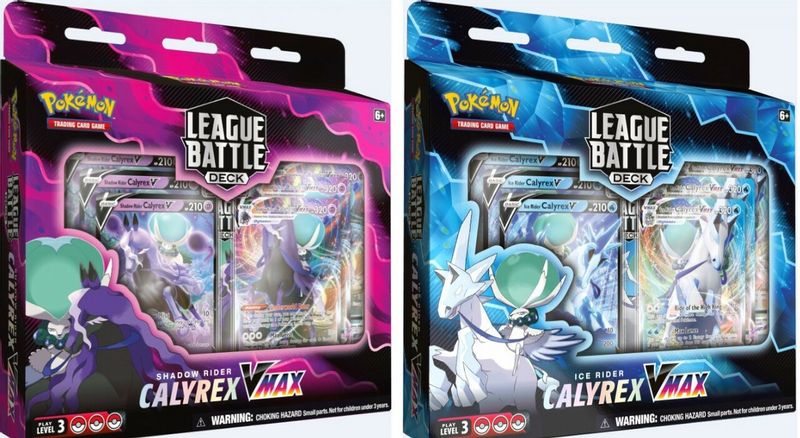 League Battle Deck [Shadow Rider/Ice Rider Calyrex VMAX] [Set of 2]