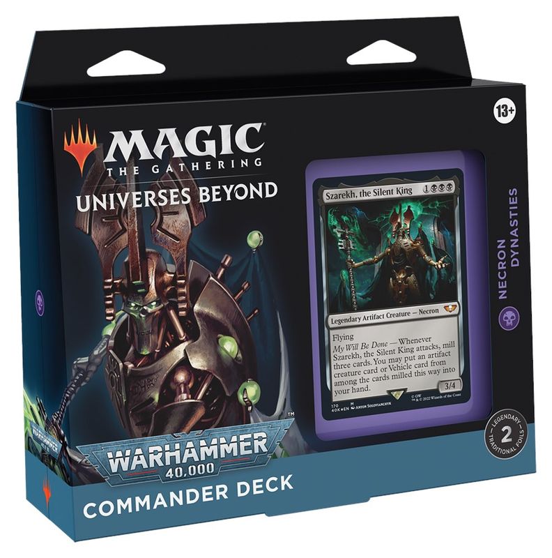 Universes Beyond: Warhammer 40,000 - Necron Dynasties Commander Deck