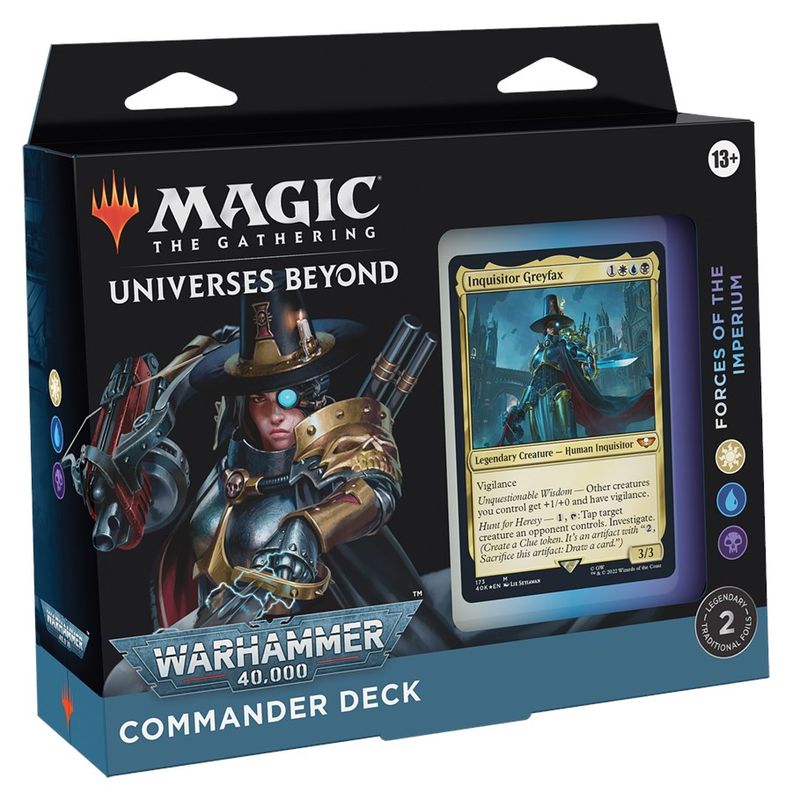 Universes Beyond: Warhammer 40,000 - Forces of the Imperium Commander Deck