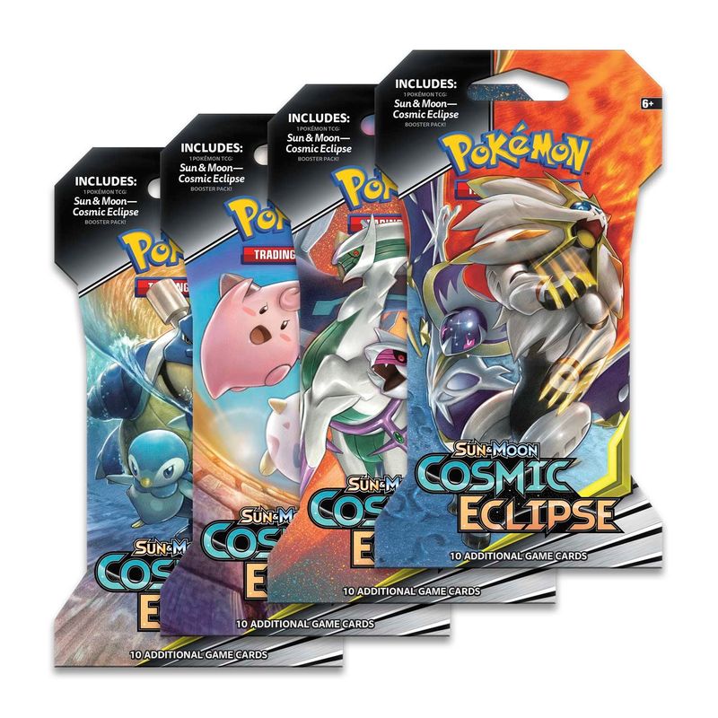 Cosmic Eclipse Sleeved Booster Pack Art Bundle [Set of 4]