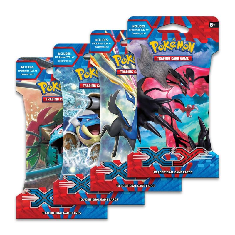 XY Sleeved Booster Pack Art Bundle [Set of 4]