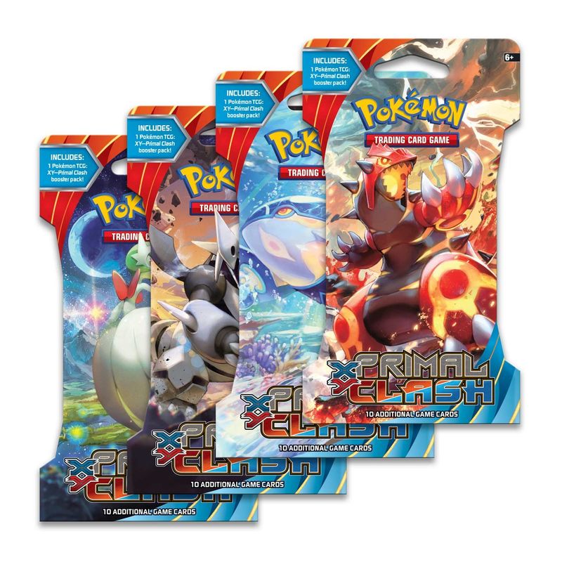 Primal Clash Sleeved Booster Pack Art Bundle [Set of 4]