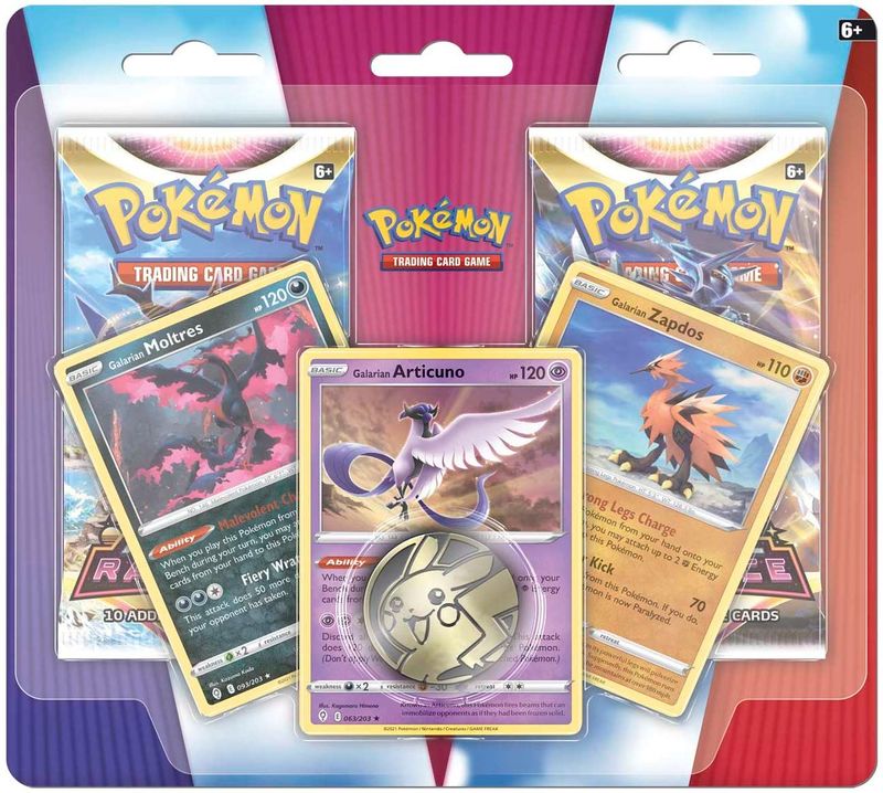 Enhanced 2-Pack Blister Pack [Galarian Articuno, Galarian Zapdos, & Galarian Moltres]