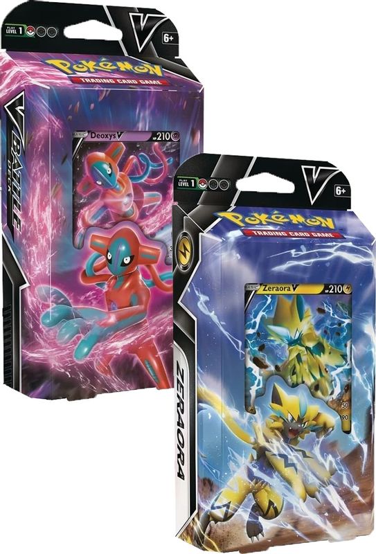 Deoxys V / Zeraora V Battle Decks [Set of 2]