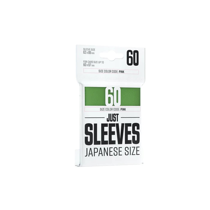 GAMEGENIC JUST SLEEVES JAPANESE SIZE 60CT