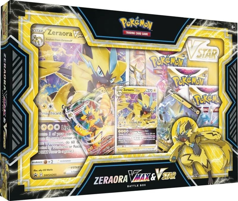 Zeraora VMAX & VSTAR Battle Box