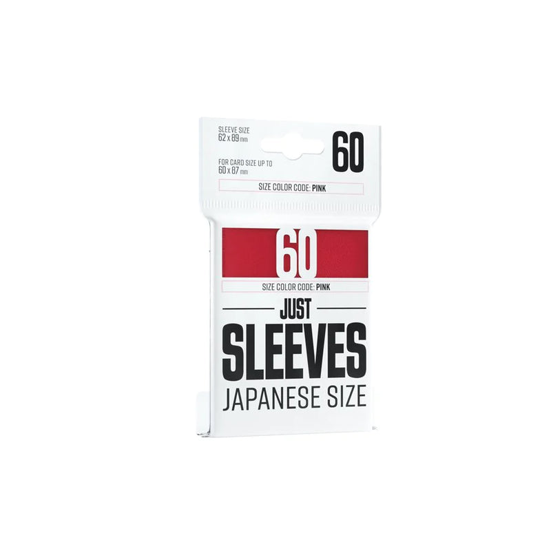 GAMEGENIC JUST SLEEVES JAPANESE SIZE 60CT