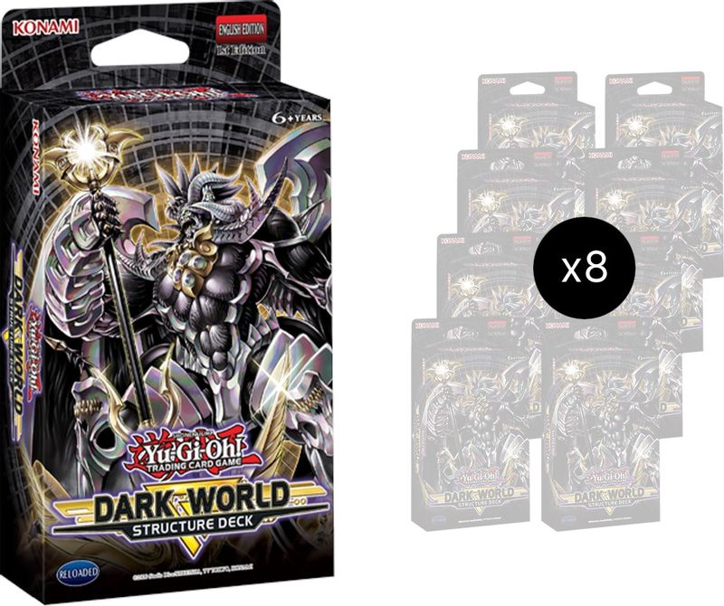 Dark World Structure Deck Display [1st Edition]