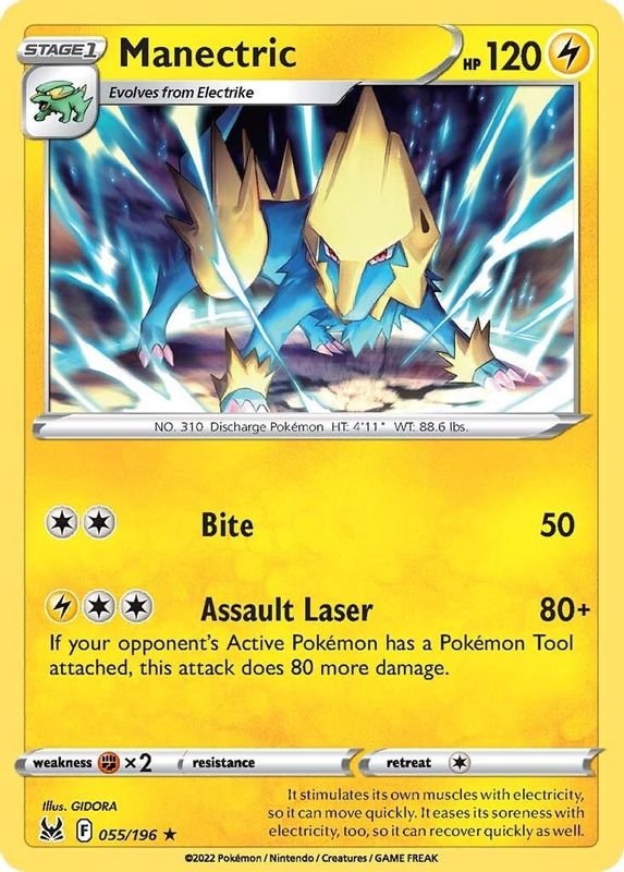 Manectric - 055/196 - Rare