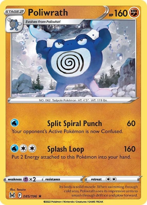 Poliwrath - 085/196 - Rare