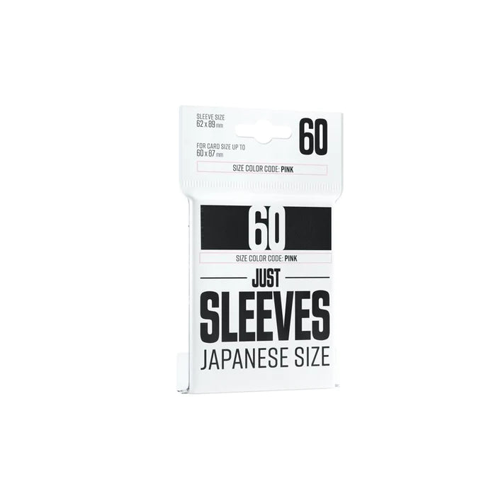 GAMEGENIC JUST SLEEVES JAPANESE SIZE 60CT