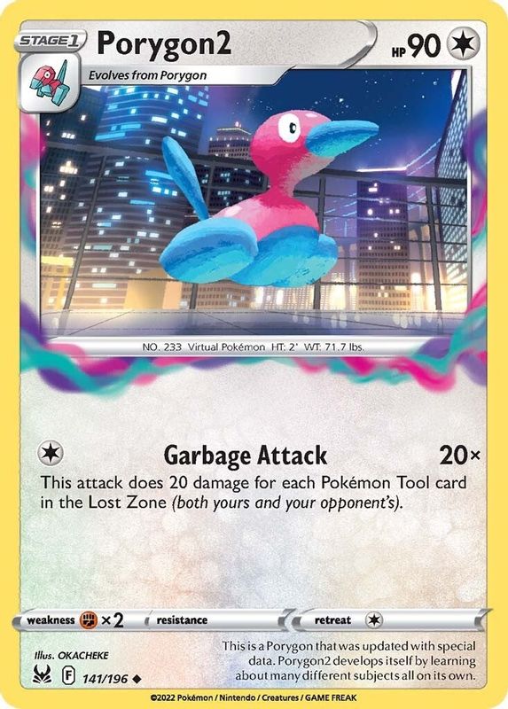 Porygon2 - 141/196 - Uncommon