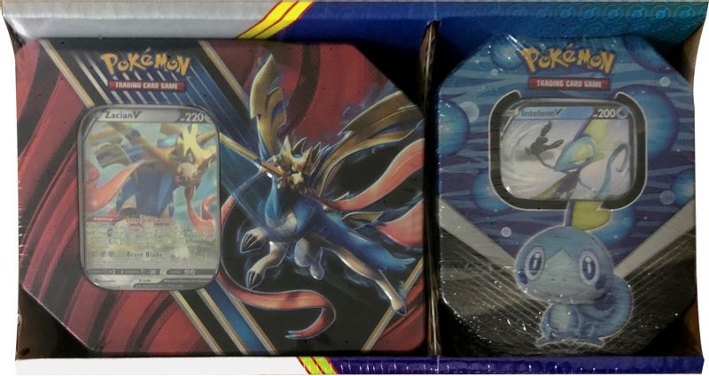 Legends of Galar Tin + Galar Partners Tin 2-pack [Zacian V/Inteleon V] (Retail Exclusive)