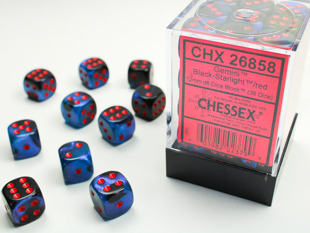 CHESSEX 12mm D6 (36 dice)