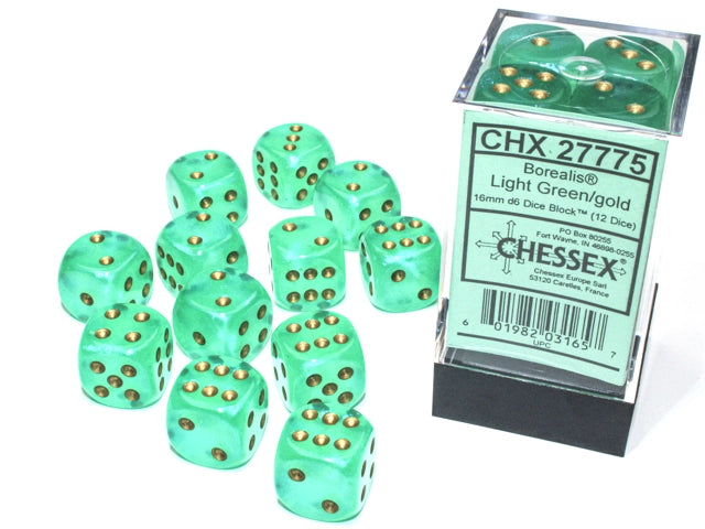 Chessex D6 16mm dice set