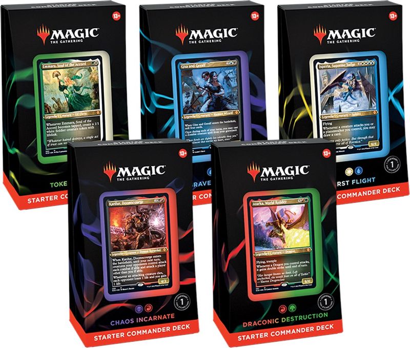 Starter Commander Deck - Set of 5