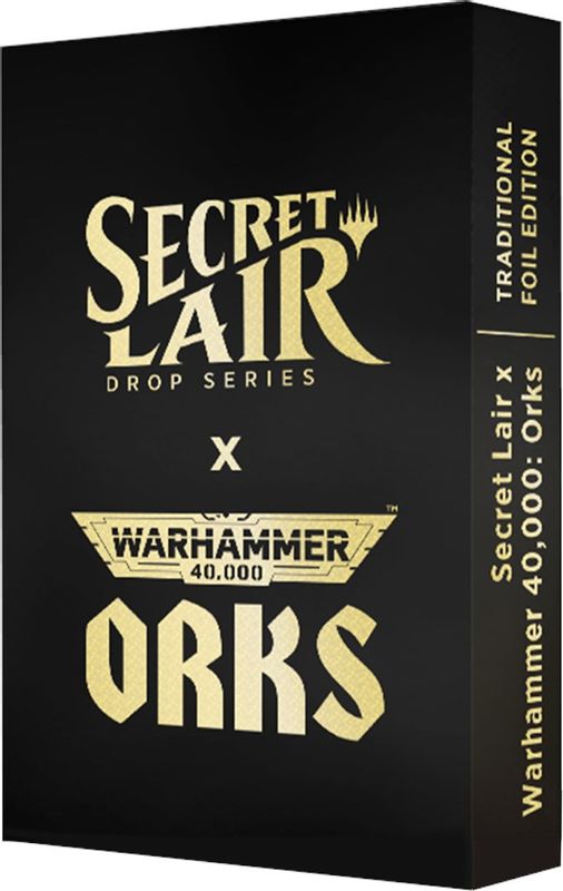 Secret Lair x Warhammer 40,000: Orks Foil Edition