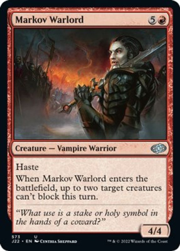 Markov Warlord - 573 - Uncommon