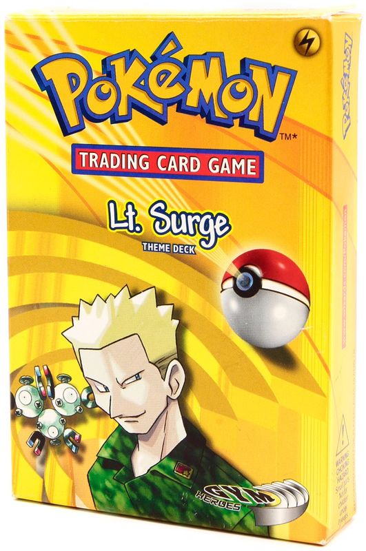 Gym Heroes Theme Deck - "Lt. Surge"