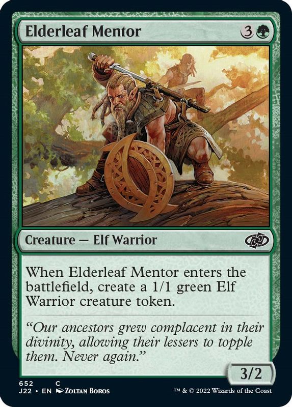 Elderleaf Mentor - 652 - Common