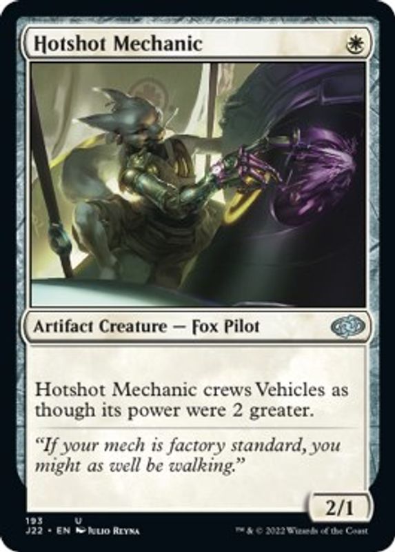 Hotshot Mechanic - 193 - Uncommon