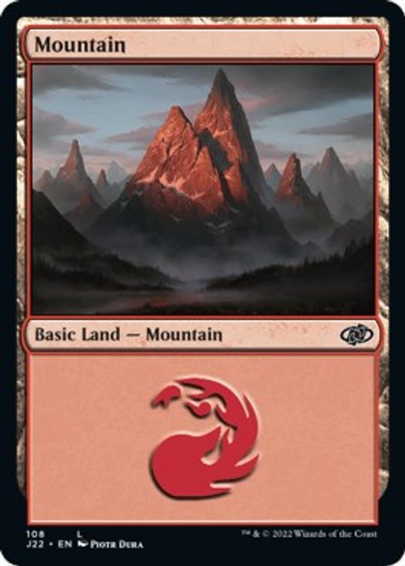 Mountain (108) - 108 - Land