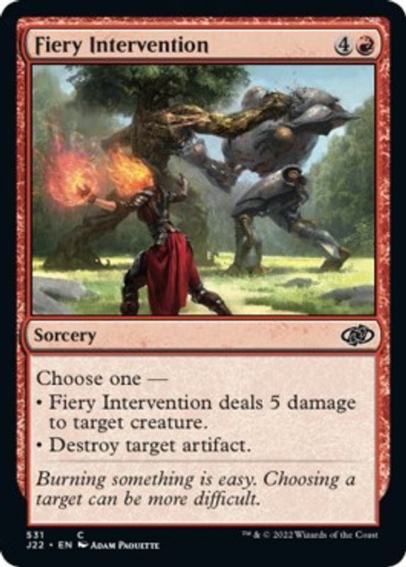 Fiery Intervention - 531 - Common