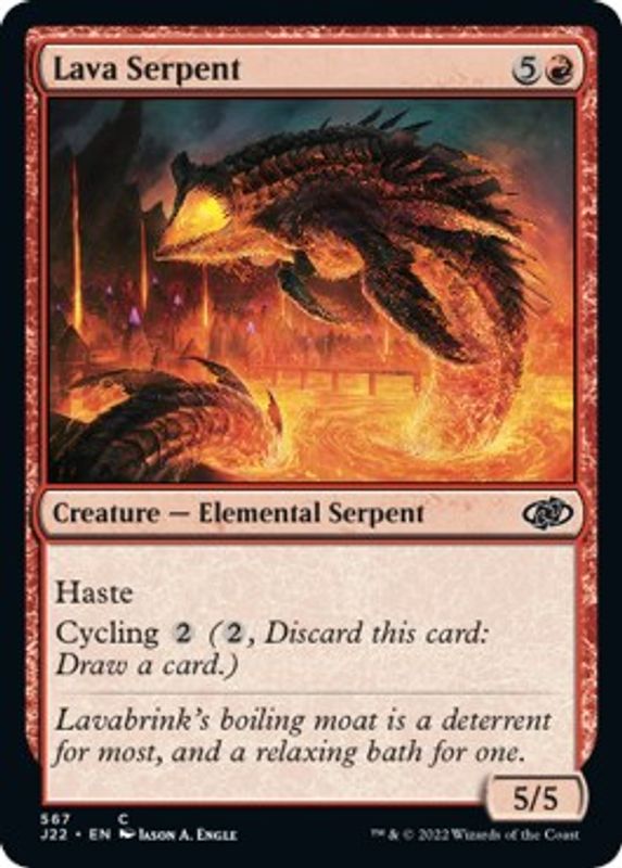 Lava Serpent - 567 - Common