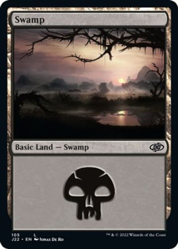 Swamp (105) - 105 - Land