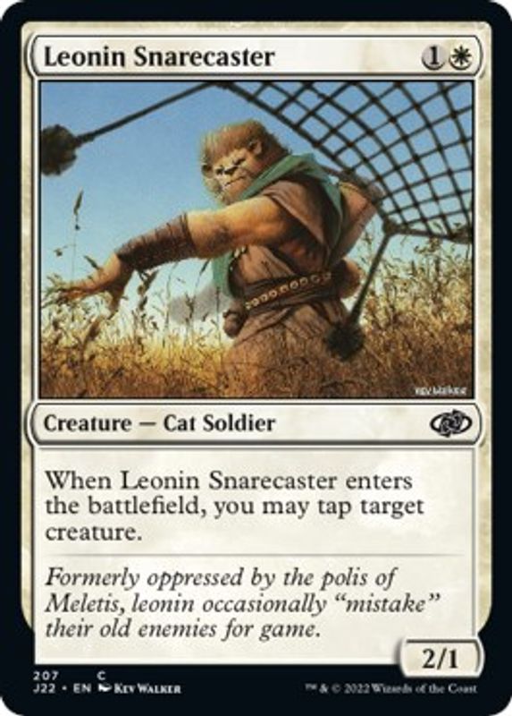 Leonin Snarecaster - 207 - Common