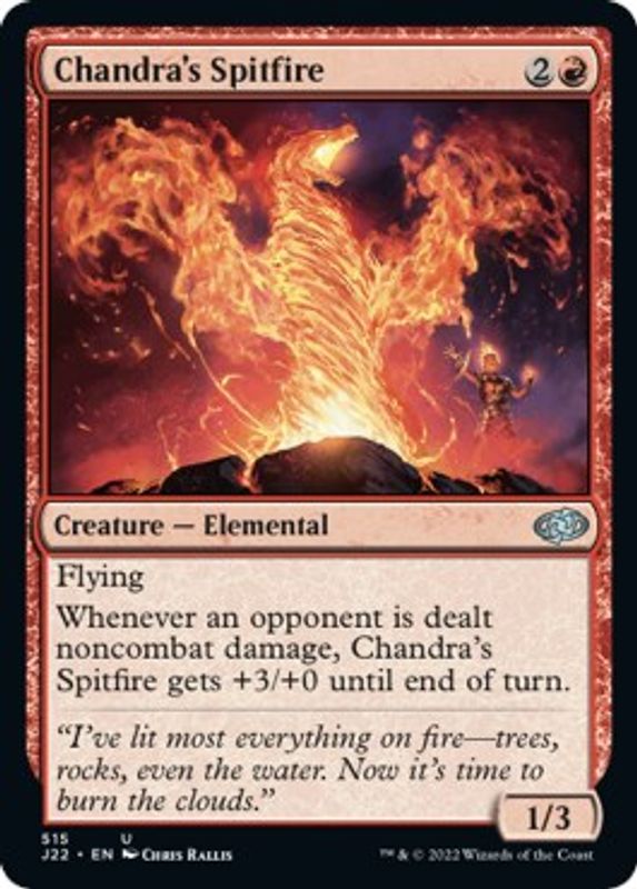 Chandra's Spitfire - 515 - Uncommon