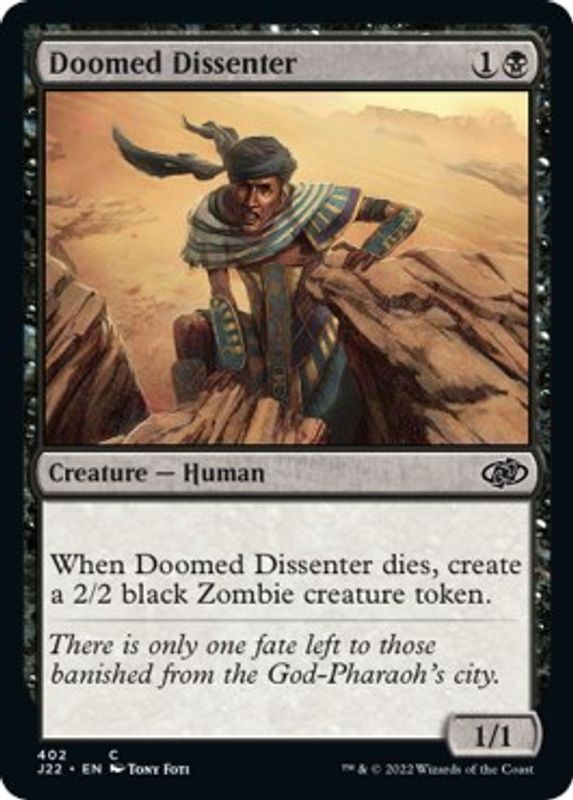 Doomed Dissenter - 402 - Common