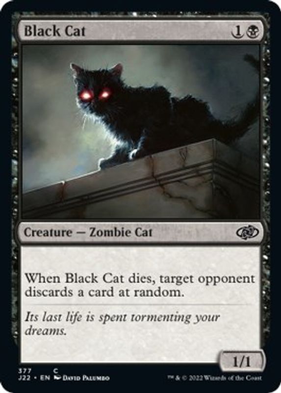 Black Cat - 377 - Common