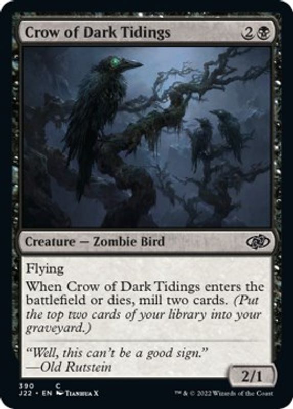 Crow of Dark Tidings - 390 - Common