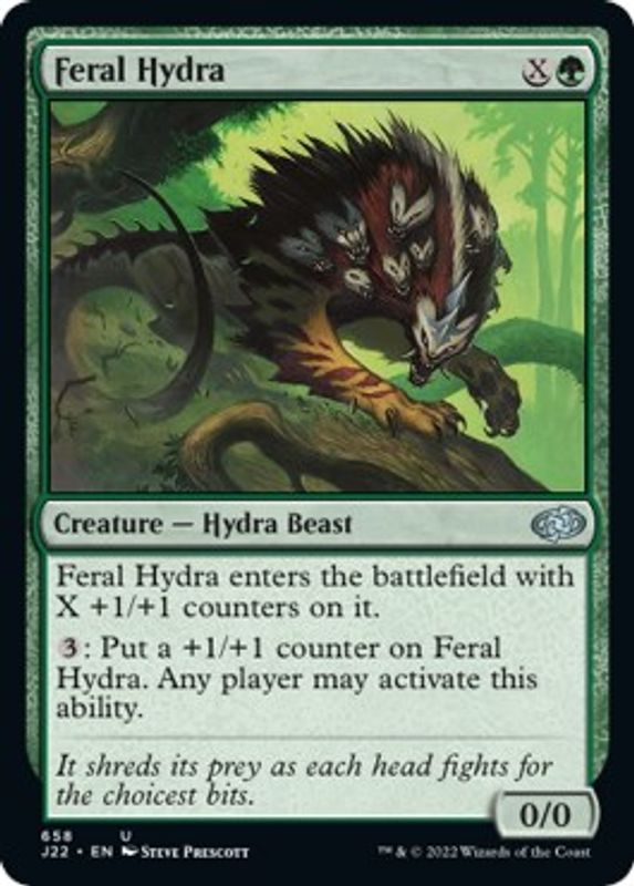 Feral Hydra - 658 - Uncommon