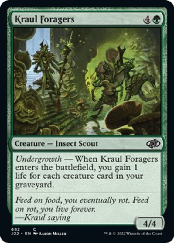 Kraul Foragers - 682 - Common