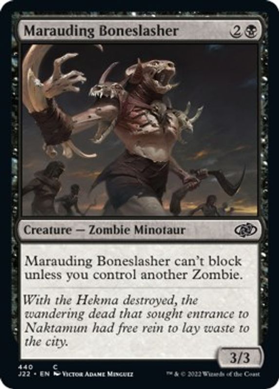 Marauding Boneslasher - 440 - Common