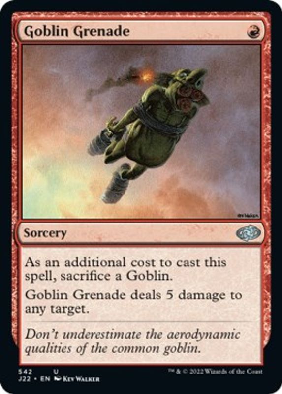 Goblin Grenade - 542 - Uncommon