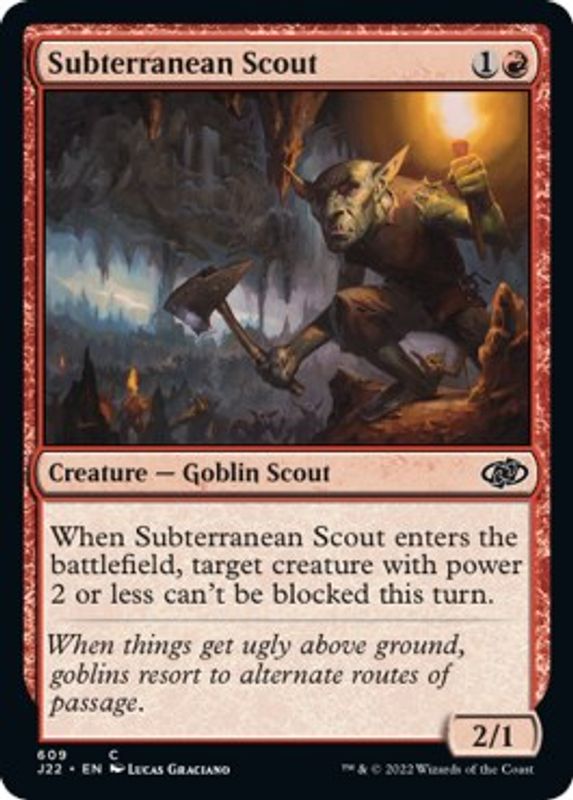 Subterranean Scout - 609 - Common