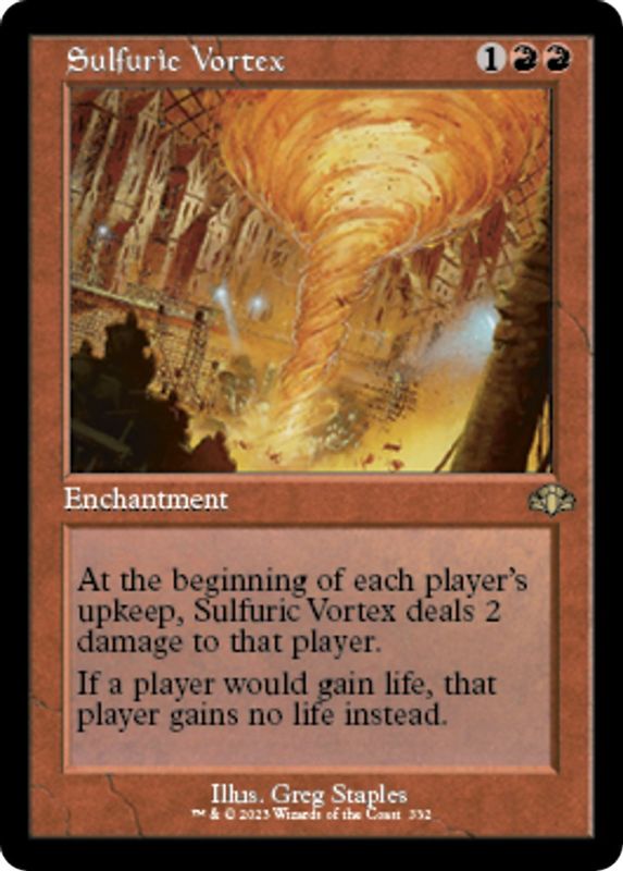 Sulfuric Vortex (Retro Frame) - 332 - Rare