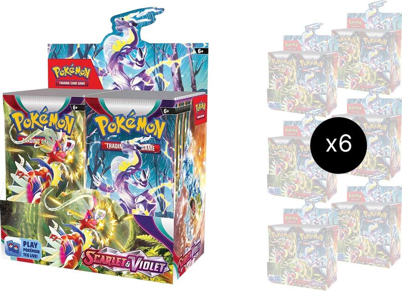 Scarlet & Violet Booster Box Case