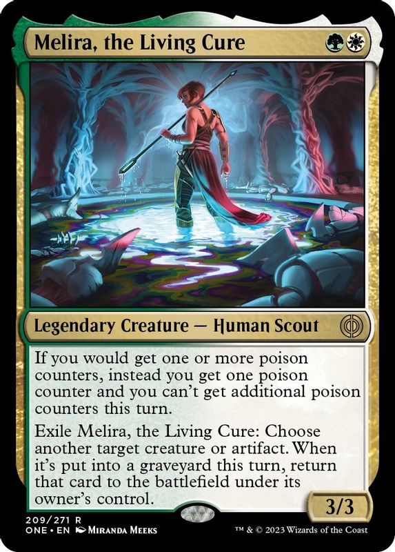 Melira, the Living Cure - 209 - Rare