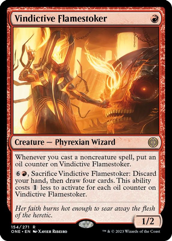 Vindictive Flamestoker - 154 - Rare