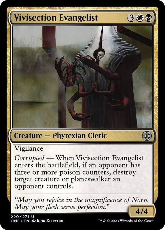 Vivisection Evangelist - 220 - Uncommon