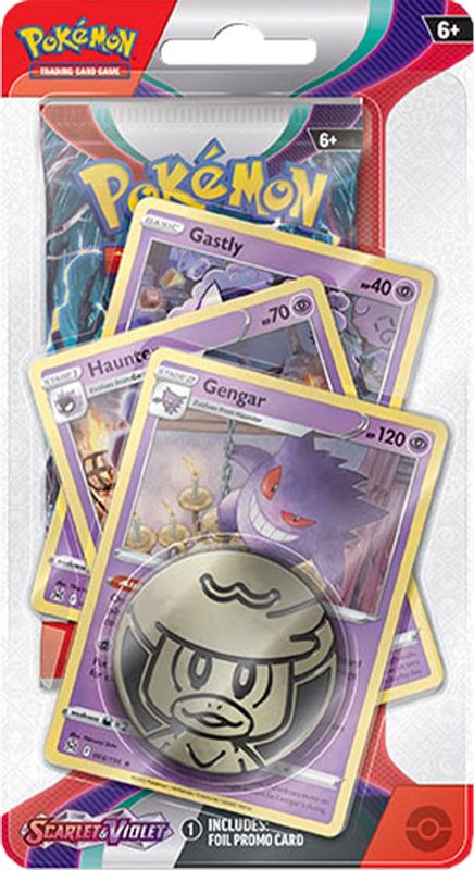 Scarlet & Violet Premium Checklane Blister [Gengar]