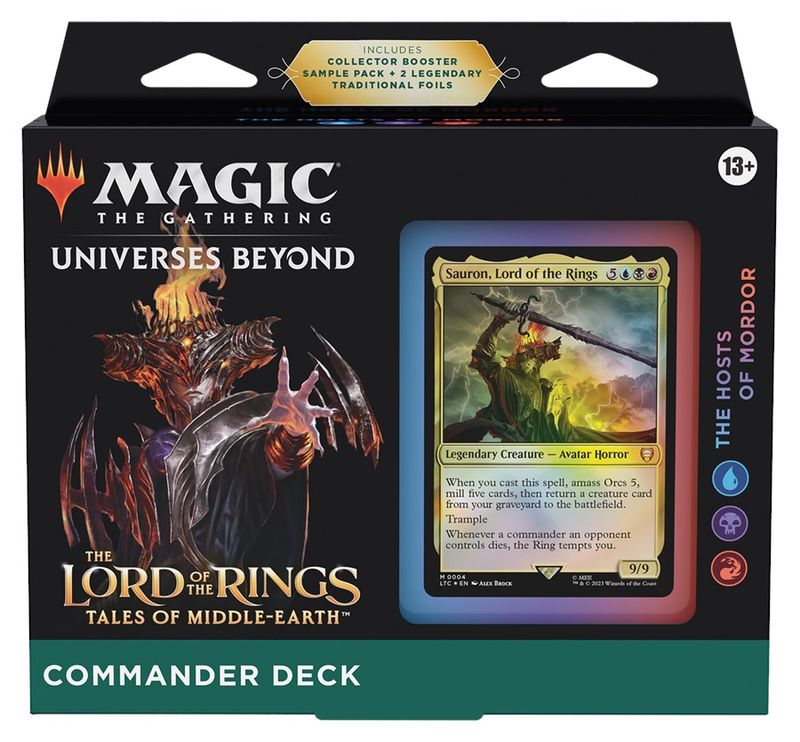 The Lord of the Rings: Tales of Middle-earth Commander Deck - The Hosts of Mordor