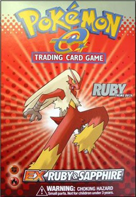 EX Ruby & Sapphire Theme Deck - "Ruby" [Blaziken]